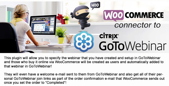 WooCommerce zum GoToWebinar-Connector 1